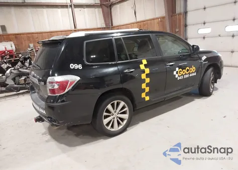 2008 Toyota Highlander Hybrid Limited z USA, uszkodzony, nr VIN JTEEW44A382018647